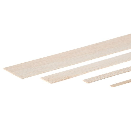 Bois de balsa - 0,5 x 36 x 0,5 pouces