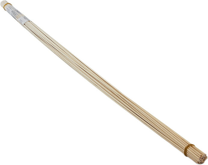 Tige de bois ronde - 0,125 x 36 pouces
