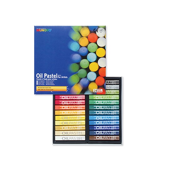 Ens.24 pastels à l'huile