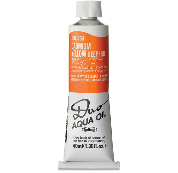 Duo Aqua Oil Cadmium Yellow Deep Hue Series A - 40ml