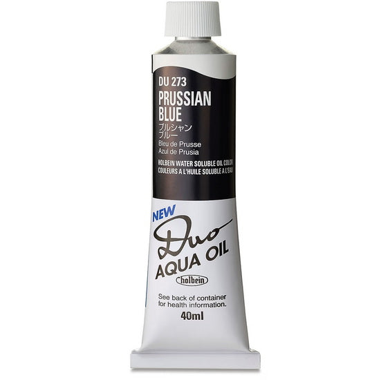 Huile duo aqua bleu de prusse série b - 40ml