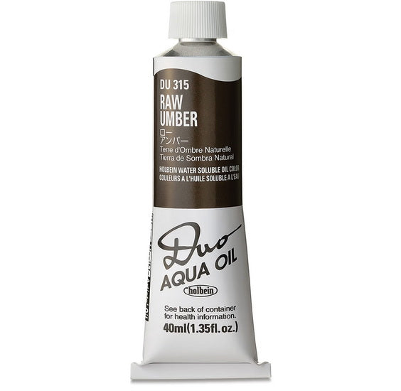 Huile duo aqua terre d'ombre naturelle série a - 40ml