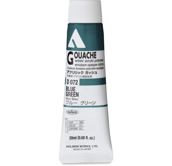 Acryla Gouache Blue Green Series A - 20ml