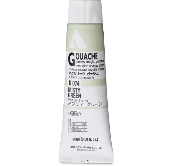 Acryla Gouache Misty Green Series A - 20ml