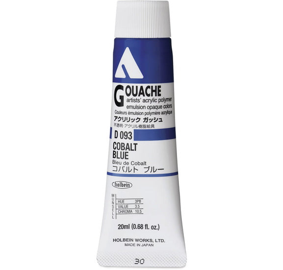 Gouache acryla bleu de cobalt série a - 20ml