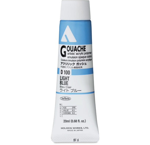 Acryla Gouache Light Blue Series A - 20ml