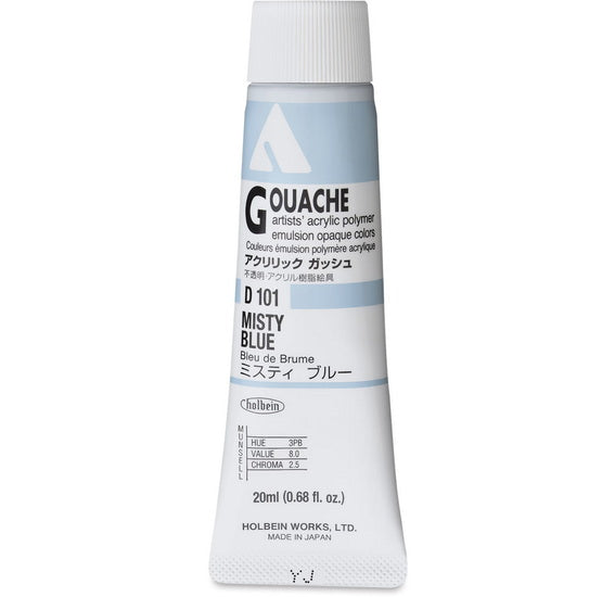 Acryla Gouache Misty Blue Series A - 20ml