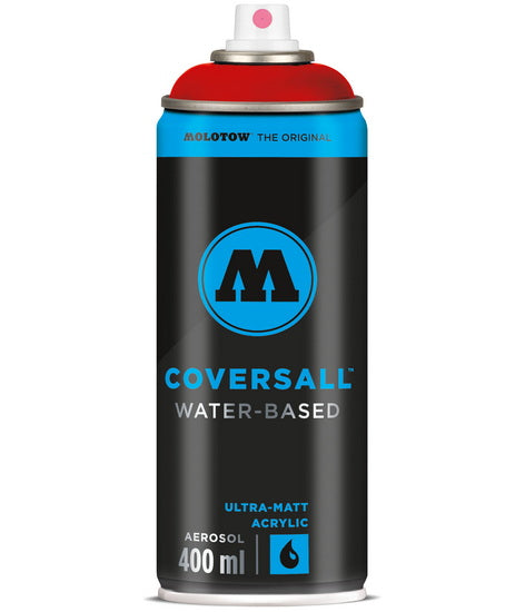 Acrylique aérosol coversall rouge signal - 400ml