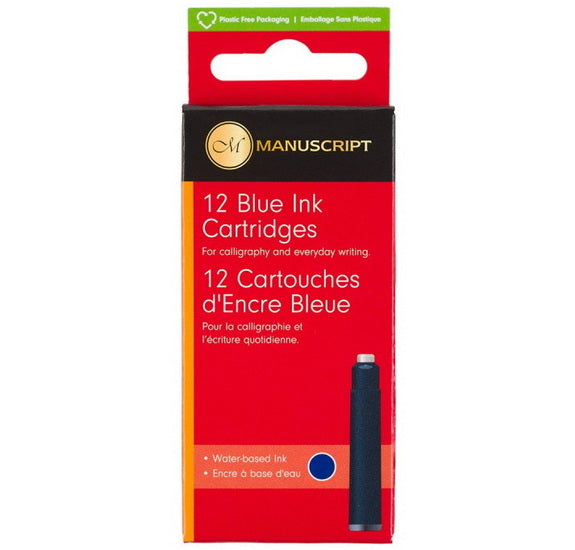 Manuscript 12 ink cartridges Blue