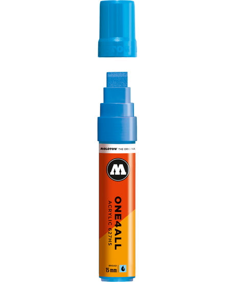 Marqueur one4all bleu intense moyen - 15mm
