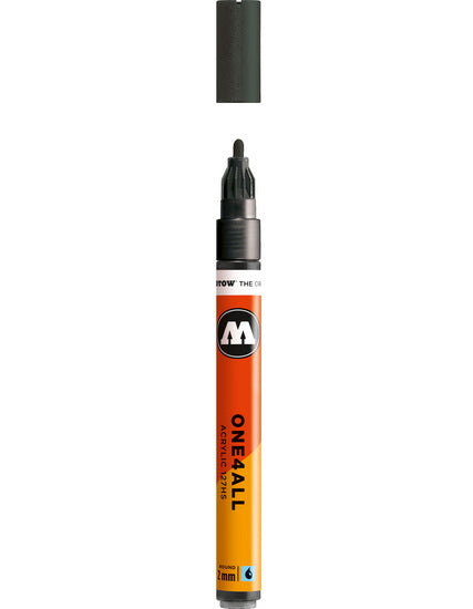 Marqueur one4all noir métal - 2mm