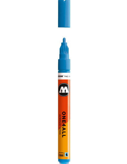Marqueur one4all bleu intense moyen - 2mm