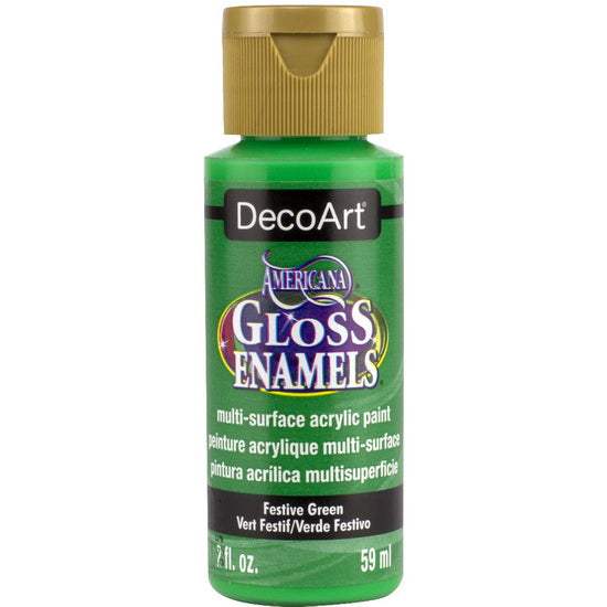 Acrylique americana email brillant vert festif - 60ml