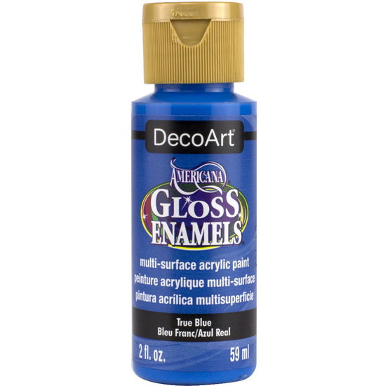 Acrylique americana email brillant bleu vrai - 60ml