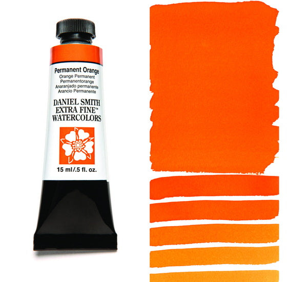 Watercolor Tube Permanent Orange  S3 - 15ml