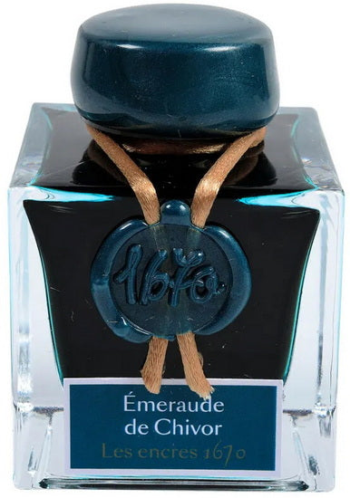 Encre prestige 1670 - émeraude de chivor