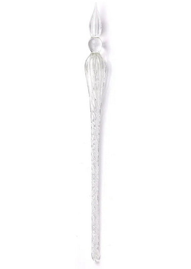 Hand-Blown Glass Pen - TRANSPARENT