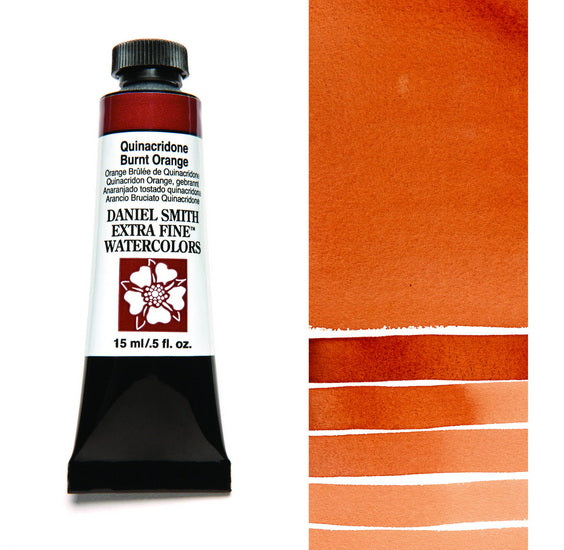 Watercolor Tube Quinacridone Burnt Orange  S2 - 15ml