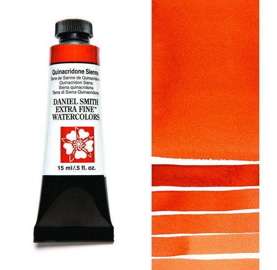 Watercolor Tube Quinacridone Sienna  S2 - 15ml