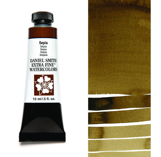 Aquarelle tube sépia  s1 - 15ml