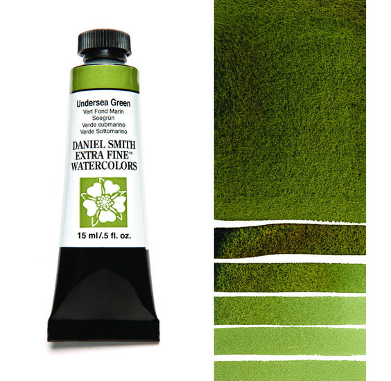 Aquarelle tube vert fond marin  s1 - 15ml