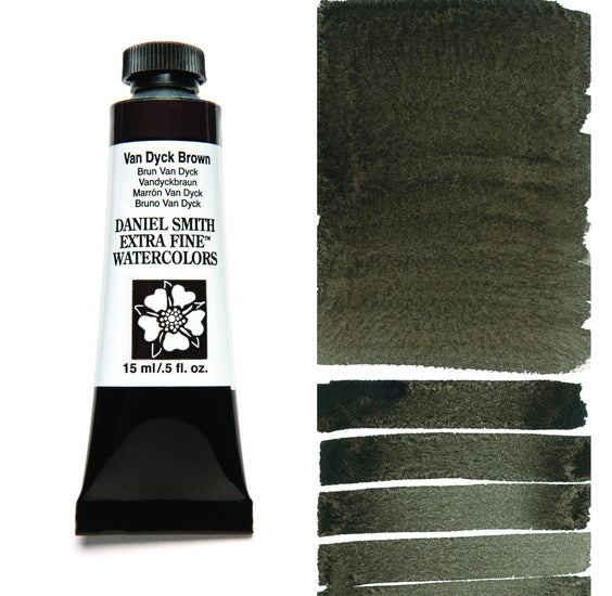 Aquarelle tube brun van dyck  s1 - 15ml