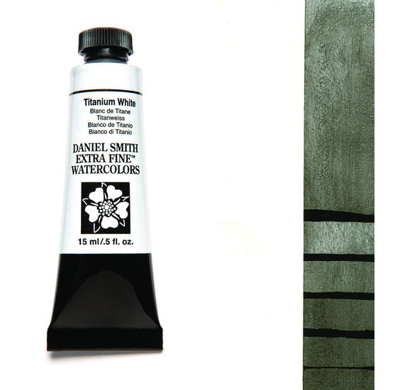 Aquarelle tube blanc de titane  s1 - 15ml