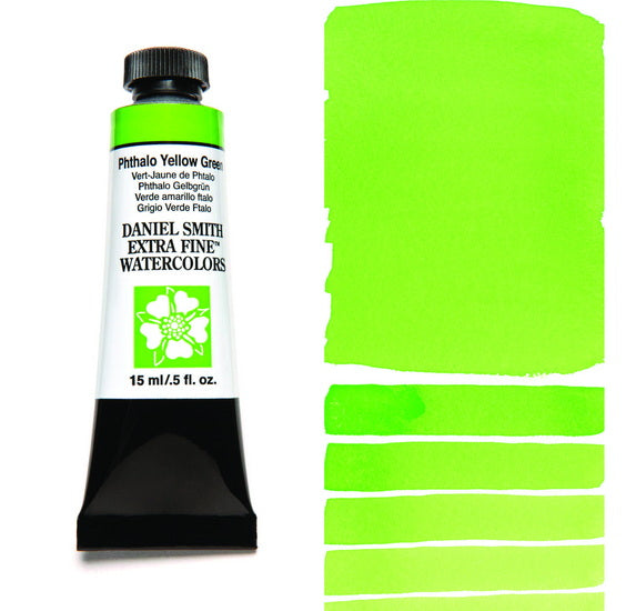 Aquarelle tube vertjaune de phtalo  s1 - 15ml