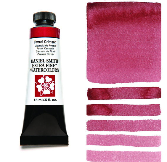 Aquarelle tube cramoisi de pyrrole  s2 - 15ml