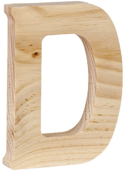 Pine Wood Letters to Decorate