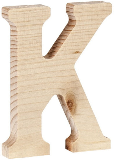 Lettres en bois à décorer