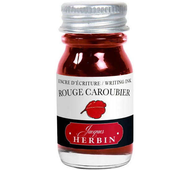 BOUTEILLE D'ENCRE - 10 ML Rouge Caroubier