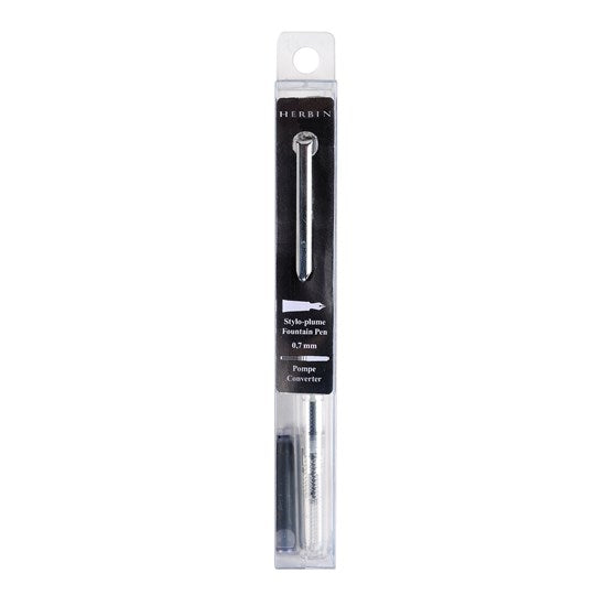 Stylo plume transparent - moyen