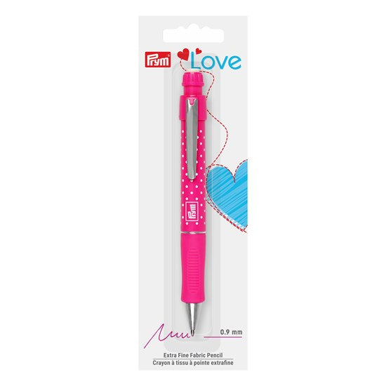 Stylo à tissu - pointe extrafine - rose - 0,9mm