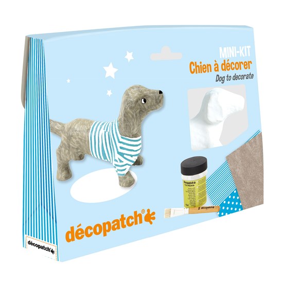 Mini kit décopatch - teckel