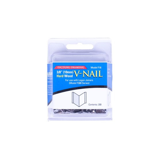 Clou en v - bois dur, 3/8 po