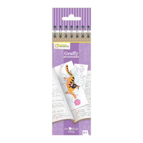 Marque-pages graffy - chats