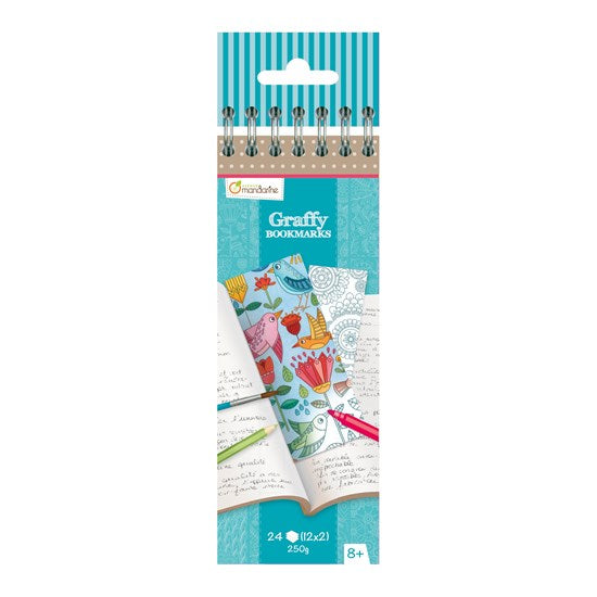 Marque-pages graffy - mandala