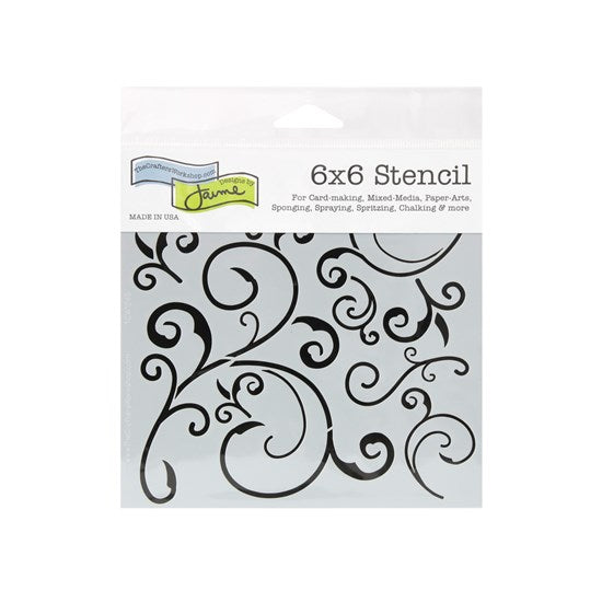 Stencil  Capricious- 6X6"