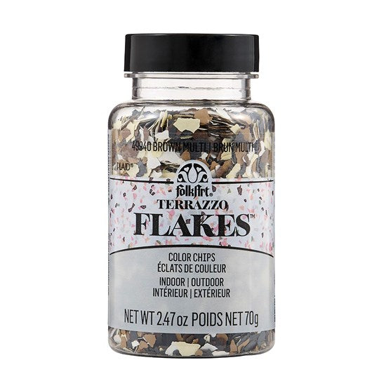 Terrazzo Brown Color Chips- 70G