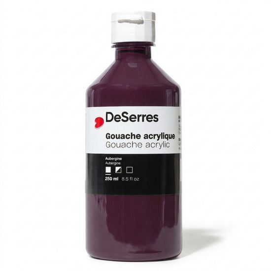 Acrylic Gouache Aubergine  - 250ml