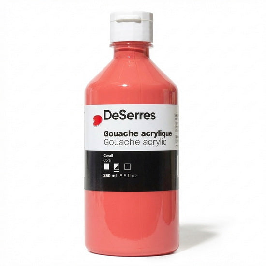 Acrylic Gouache Coral  - 250ml