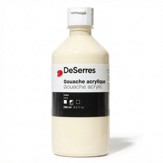 Acrylic Gouache Ivory  - 250ml