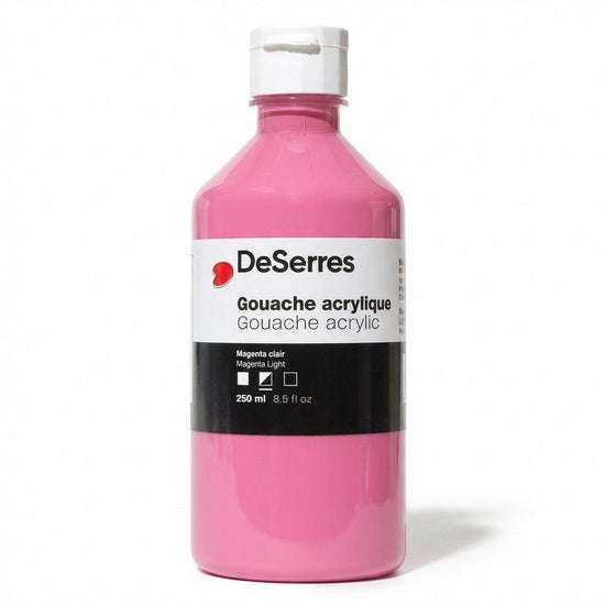 Acrylic Gouache Magenta Light  - 250ml