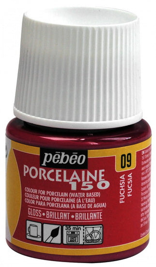 Porcelain paint - porcelaine 150 - 45ml - fuchsia