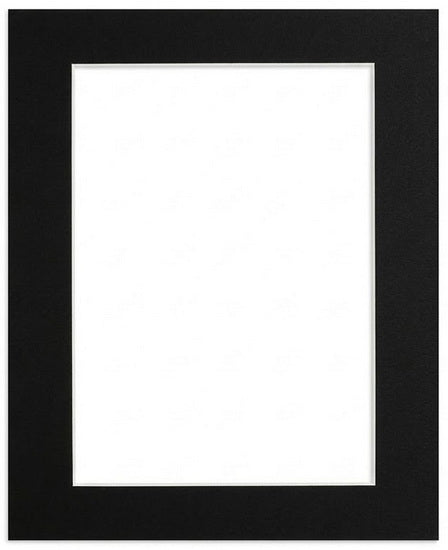 Passe-partout ph neutre noir - 11x14/8x12po