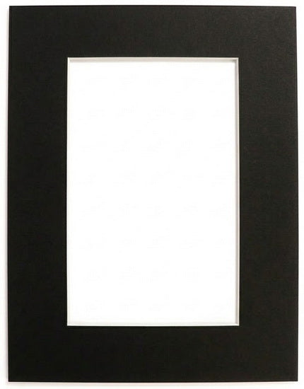 Passe-partout ph neutre noir - 8x10/4x6po