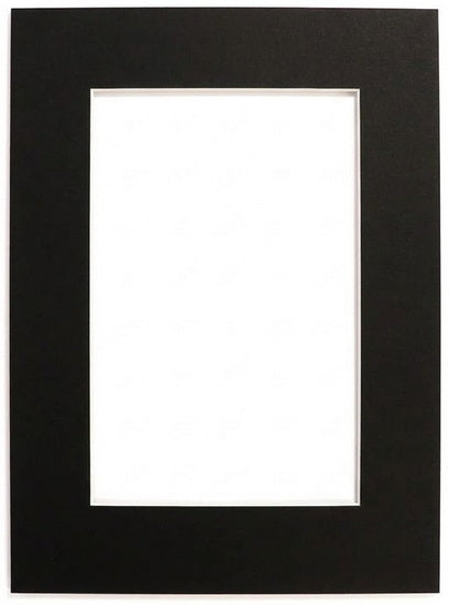 Passe-partout ph neutre noir - 5x7/4x6po