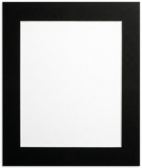 Passe-partout ph neutre noir -11x14/8.5x11po
