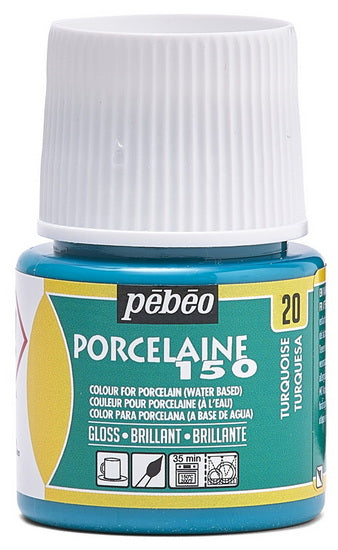 Pébéo Porcelain 150 Paint - TURQUOISE